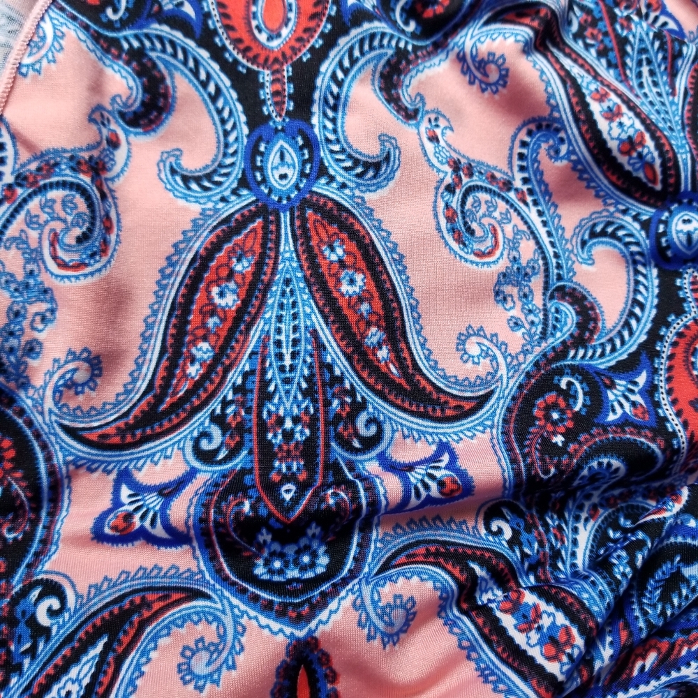 Kiyonna Plus Size Whimsy Wrap Dress Midi - Picture 7 of 9